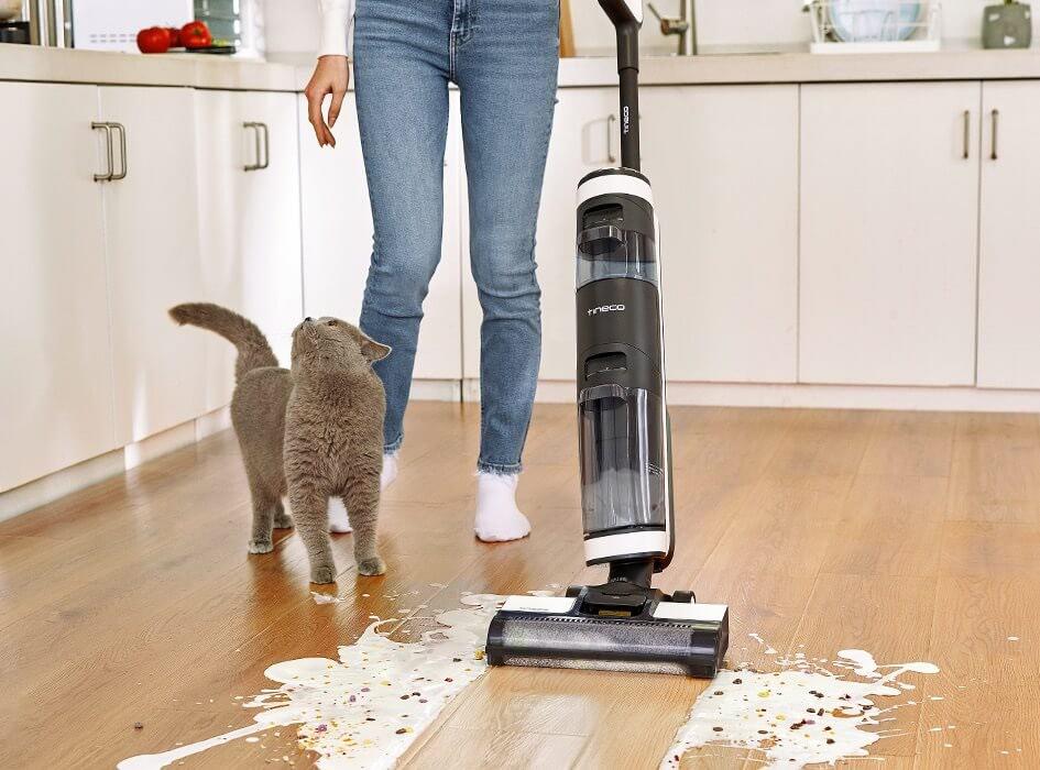 Tineco Floor One S3 Breeze Vacuum cleaner Floor Washer Cordless Wet Dry  Electric Mop Self-Cleaning Smart Home Appliance - AliExpress