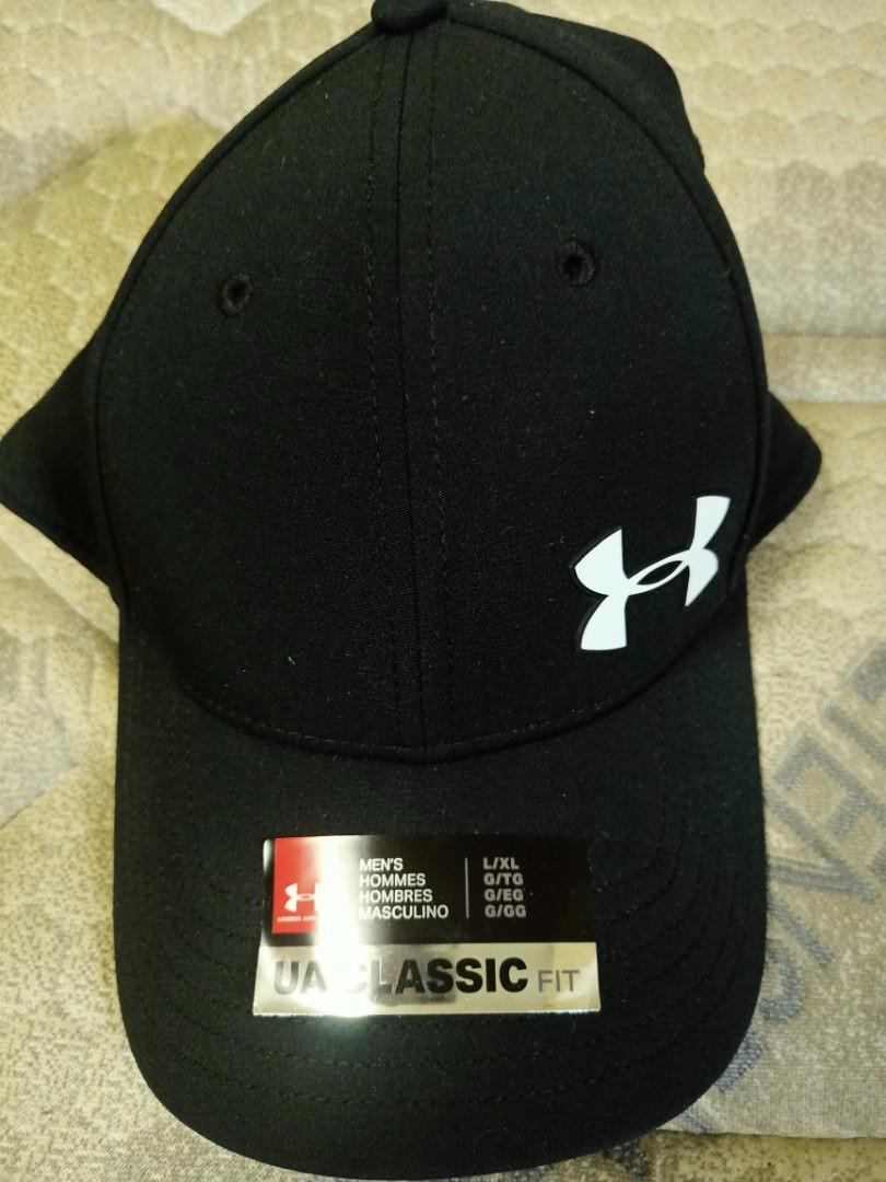 Authentic Under Armour Black classic Fit cap