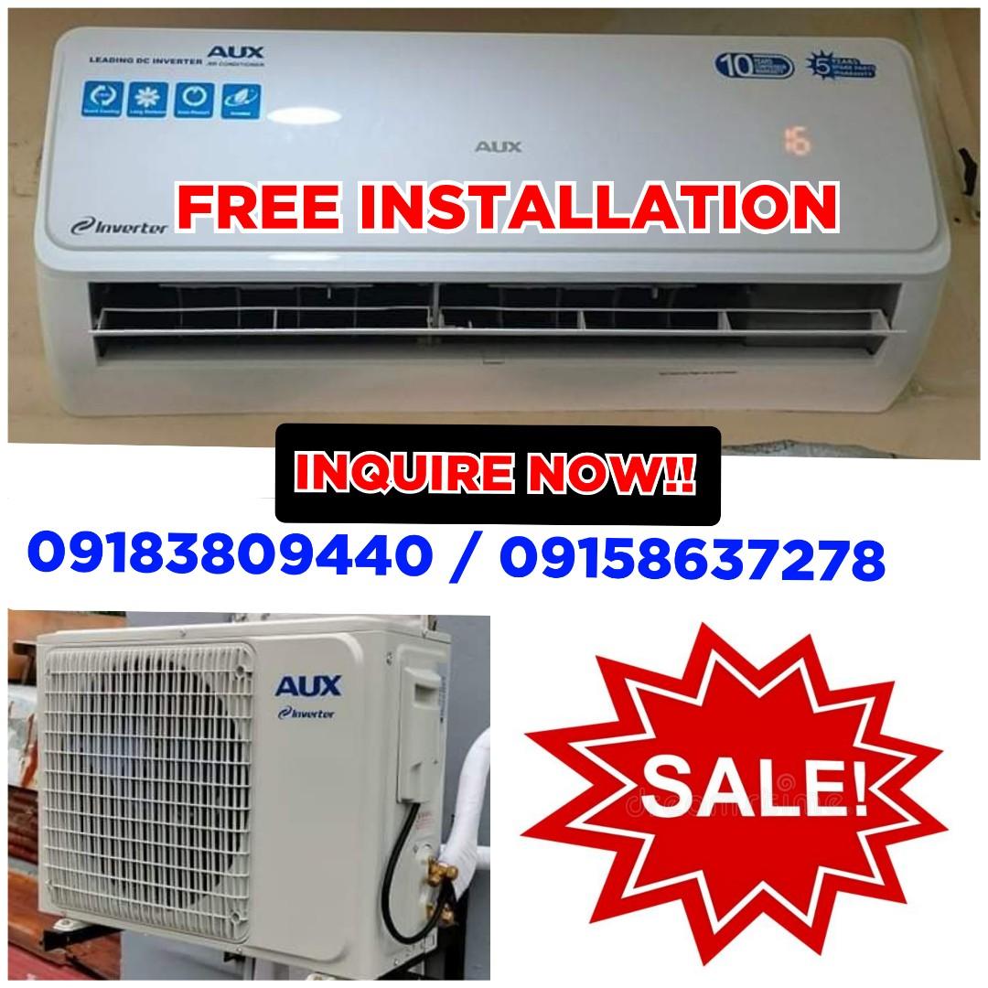AUX FSERIEE INVERTER SPLIT TYPE AIRCON, TV & Home Appliances, Air