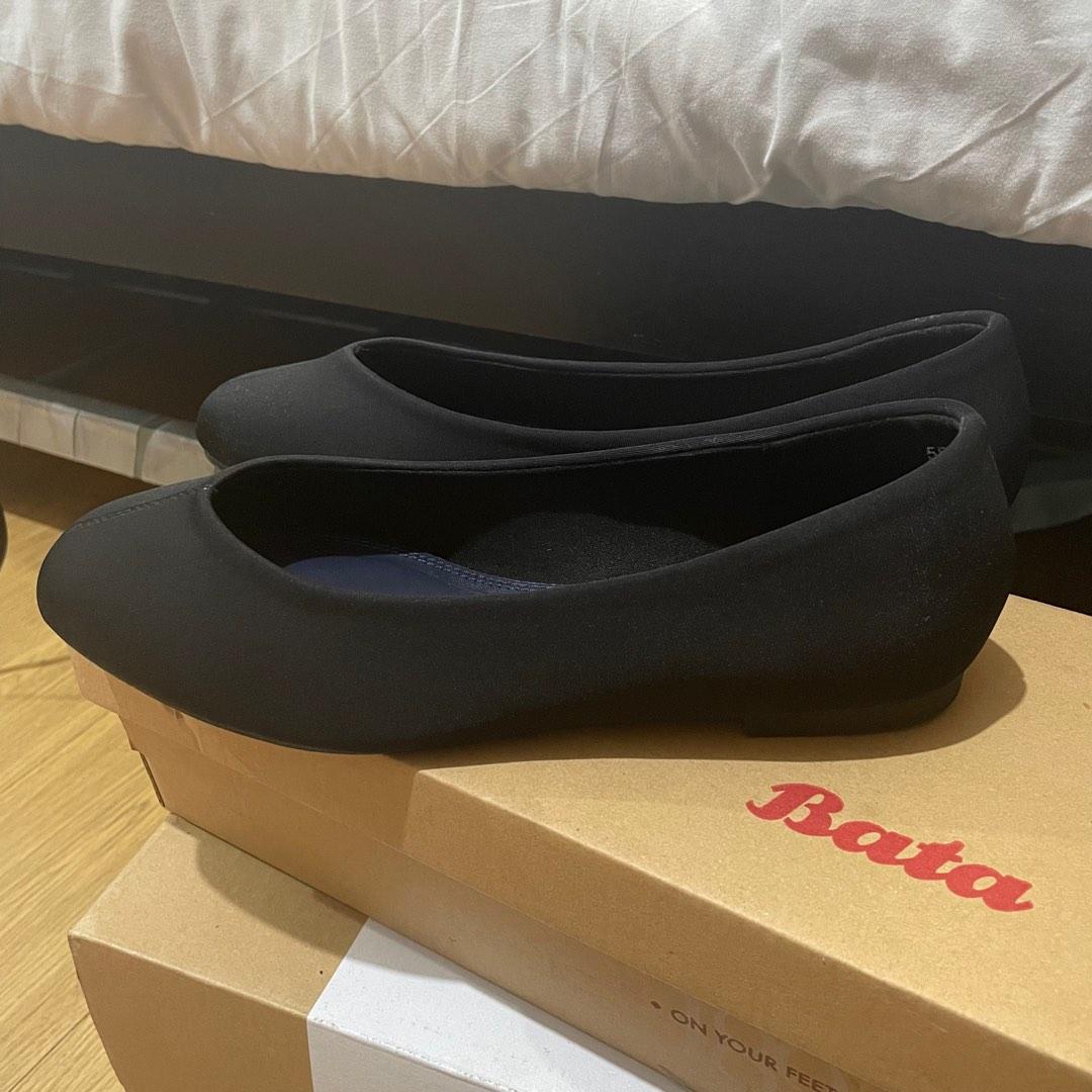 Bata Black Doll shoes/School Shoes, Women's Fashion, Footwear, Flats