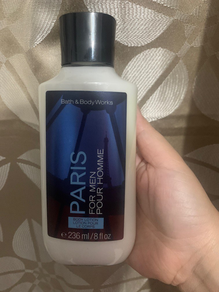 Bath & Body Works Paris for Men Lotion 236ml, Beauty & Personal Care, Bath & Body, Body Care on