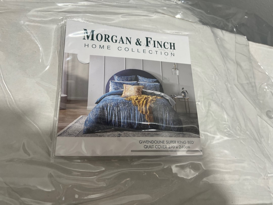 Bed Bath and Table & Finch Gwendoline Super King Bed Duvet Cover