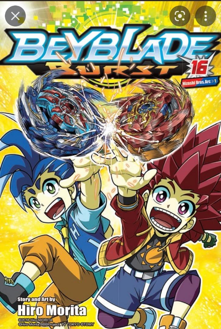 Beyblade Burst Manga Vol 16 English, Hobbies & Toys, Books & Magazines