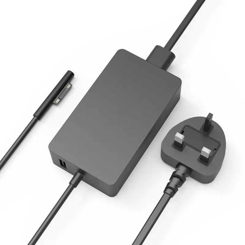 [BNIB] HANLIANG (MU44WA1800) Surface Pro Charger, 44W/15V/2.58A For Microsoft Surface Pro X/3/4