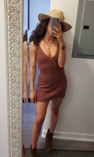 BNWT Wilfred Evie dress, xs, brown