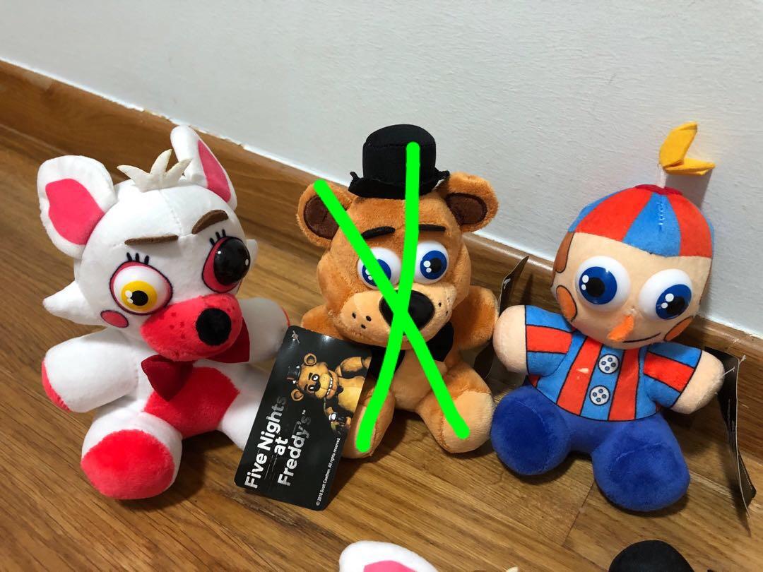 Brand new BN five night at Freddy plush soft toy Halloween