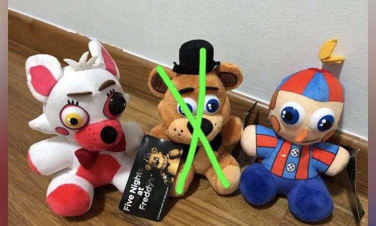 all fnaf 6 plushies
