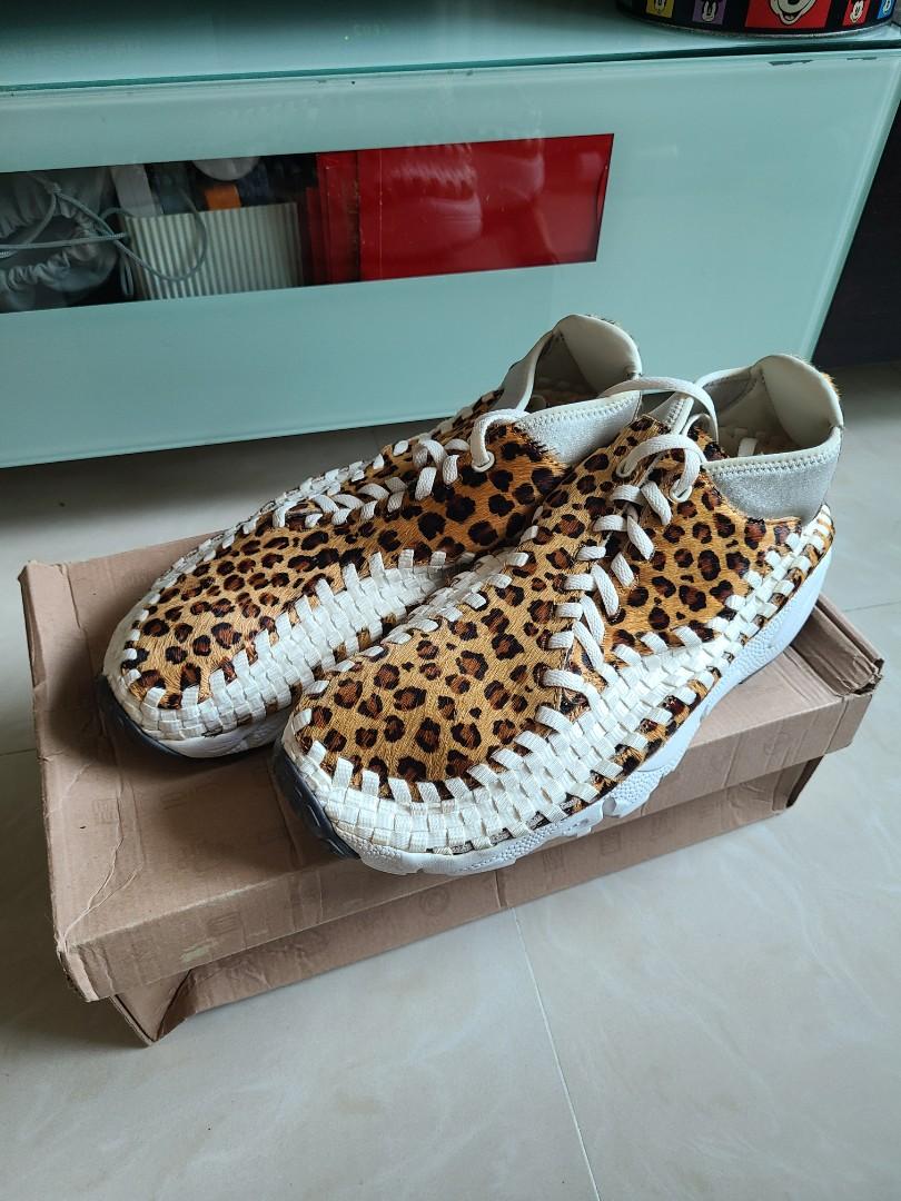 Brand New- air footscape woven chukka PRM leopard not NSW visvim neighborhood wtaps yeezy jordan, 男裝, 鞋, 波鞋- Carousell