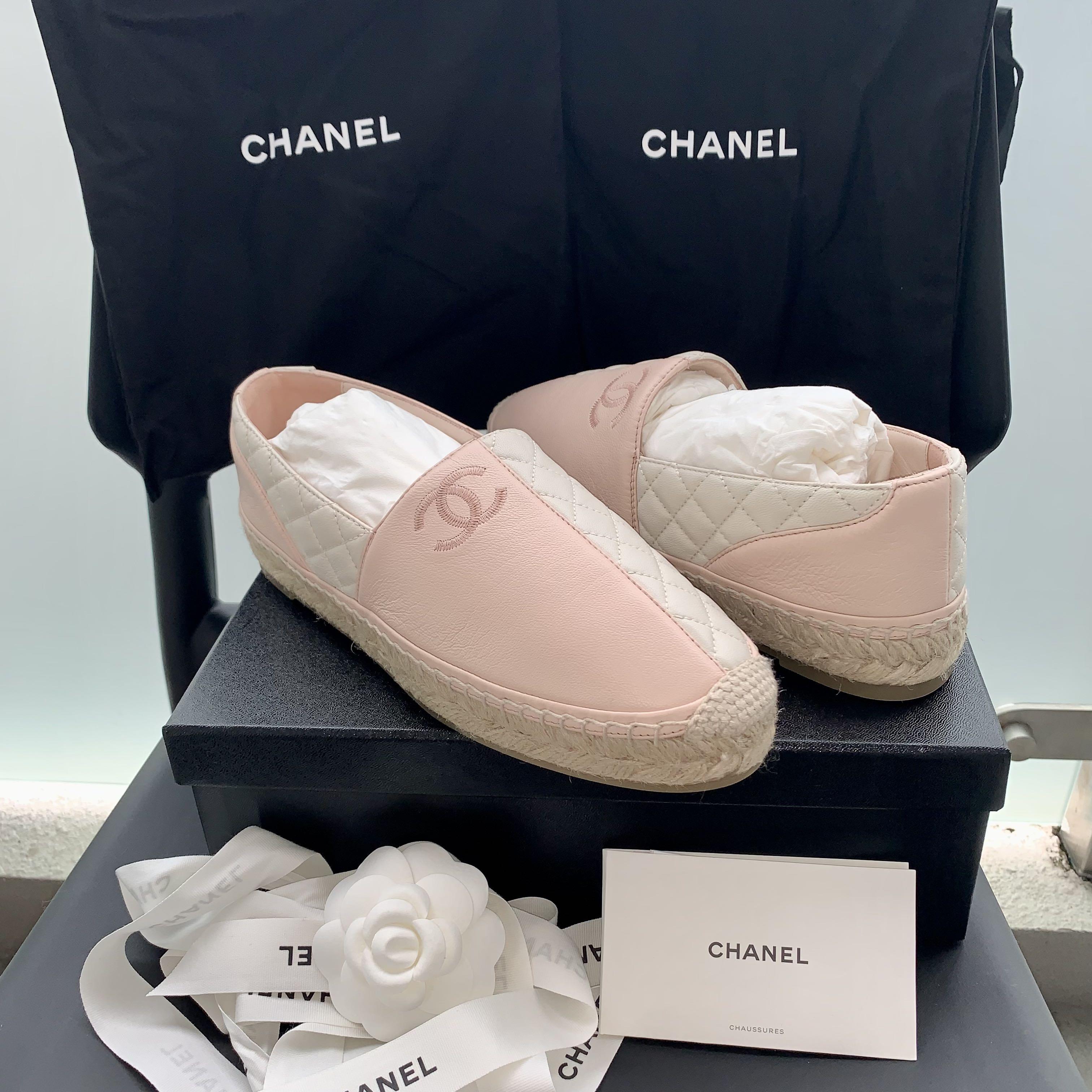 Branded sale Chanel espadrilles shoe Luxury Sneakers Footwear on Carousell