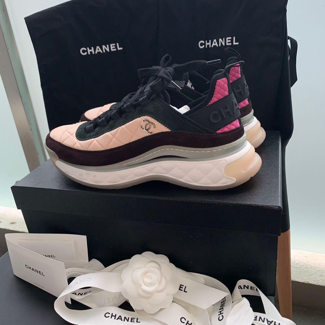 Sale!!!!Chanel shoes Lightly Worn sz 37.5, Luxury, Sneakers & Footwear on  Carousell