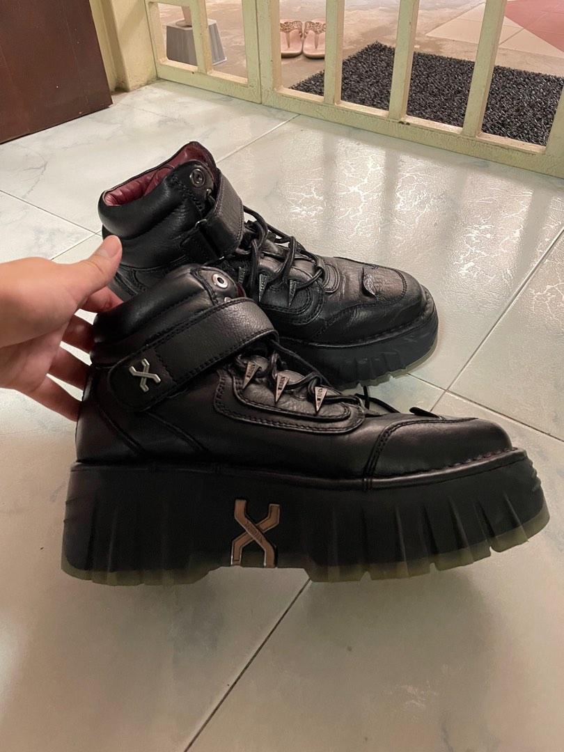 Bronx taupe suede chunky hiker boots store