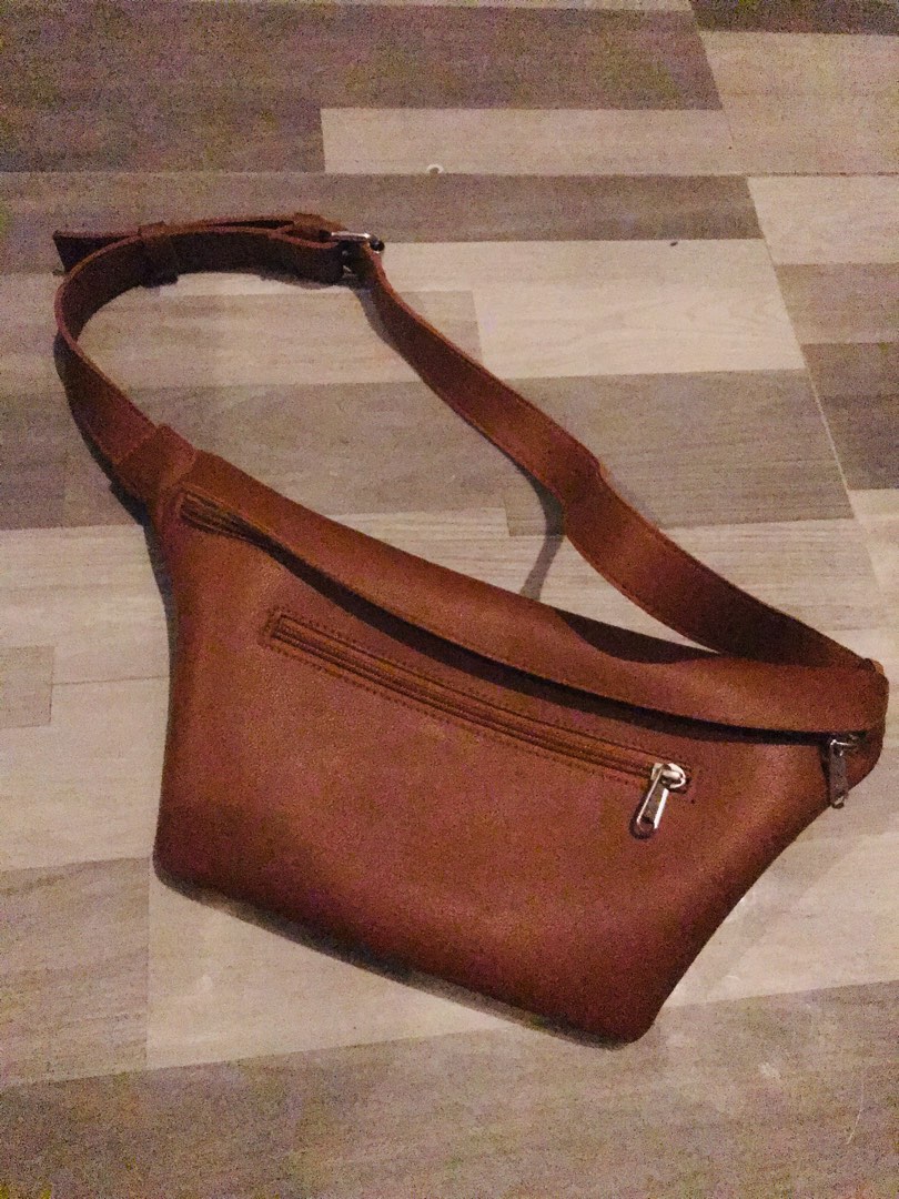 Brown belt bag for women with freebie, Women's Fashion, Bags & Wallets