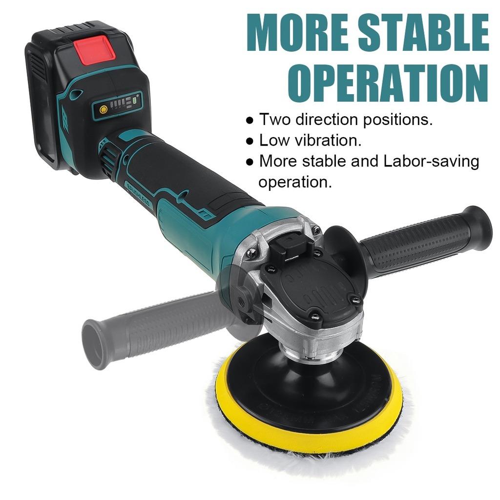 Brushless Cordless Car Polisher Wireless DA Car Polishing Machine ...