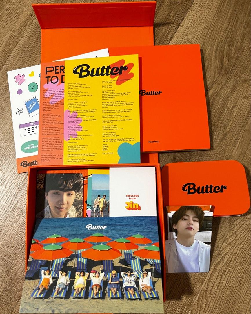 BTS Butter Album Peaches and Cream, Hobbies & Toys, Memorabilia