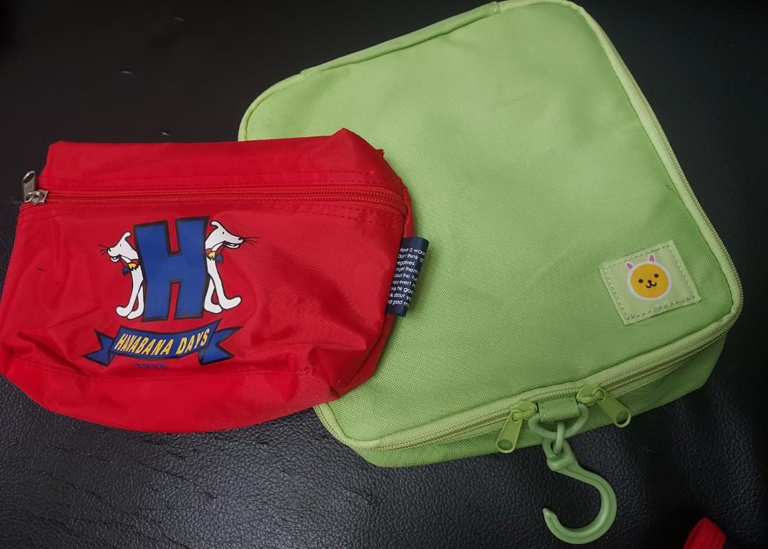 Bundle Set Nylon Organizer and Pouch (Category: Other Babies Going Out Needs) located in Batangas. Submitted by ms.d_preloveditems (Listing ID 1182307428, Image 1). Description: good as new nid washing due to long stay nylon.