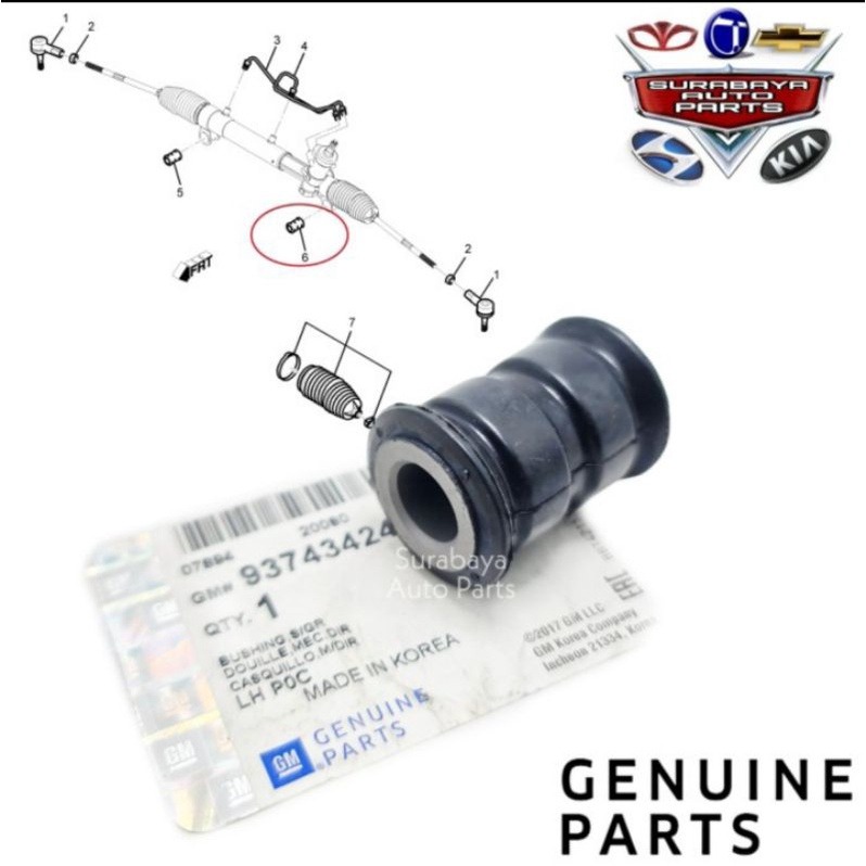 Bush Bosh Bushing Rack Power Stering Steering Kiri Chevrolet Captiva ...