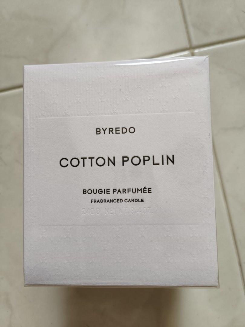 Byredo Cotton Poplin Candle 240g, Furniture & Home Living, Home ...