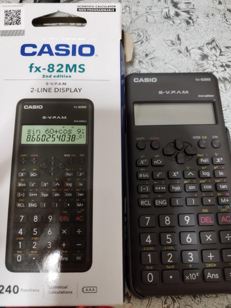 Casio fx 82MS Calculator Hobbies Toys Stationery Craft