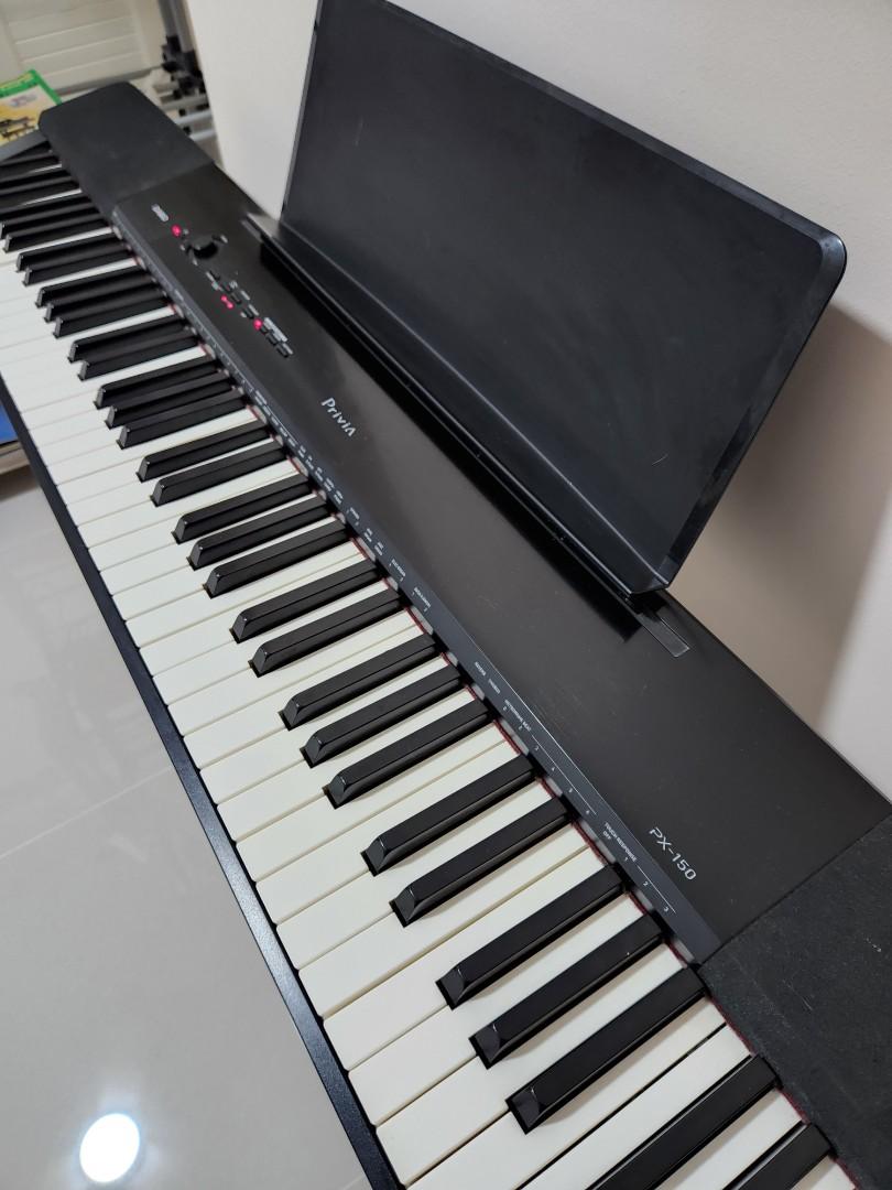 Casio PX-150 Privia 88key weighed key, Hobbies & Toys, Music & Media ...