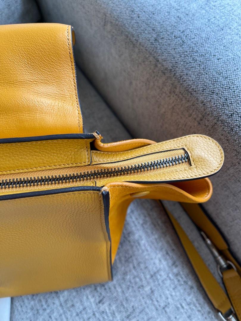Celine new arrivals trapeze yellow