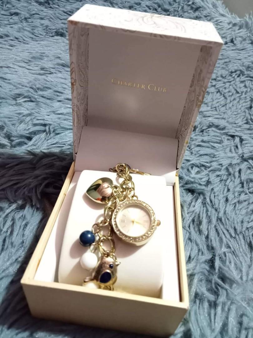Charter club best sale bracelet watch