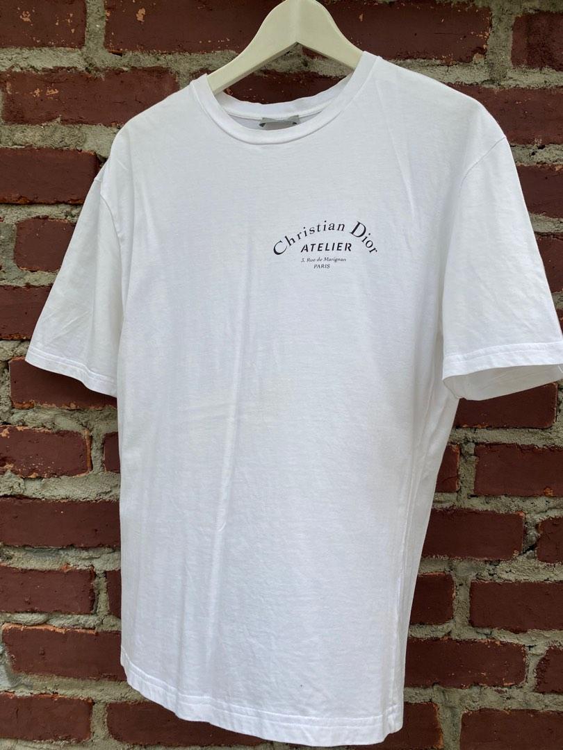 Christian DIOR ATELIER T Shirt Relaxed Fit Men s Fashion Tops