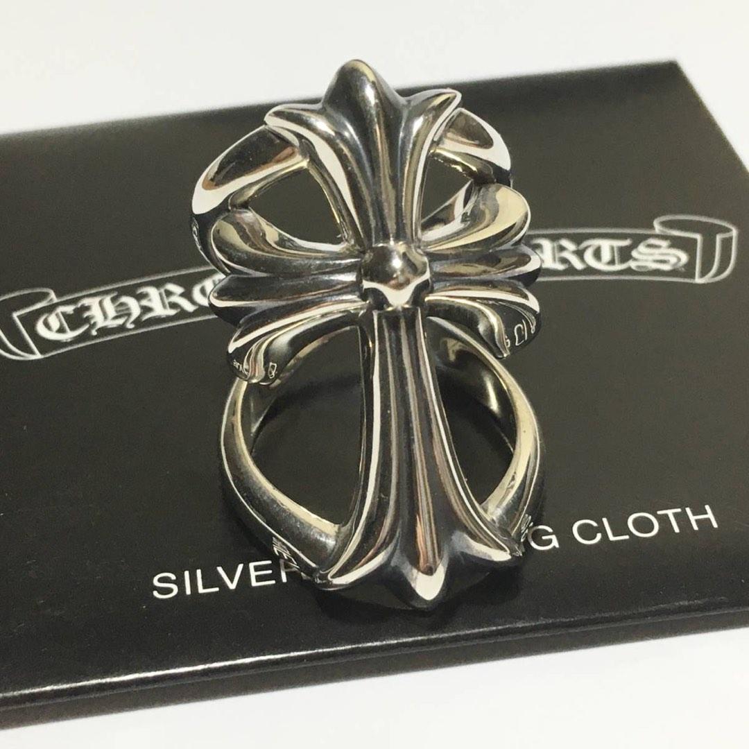 Chrome hearts cross ring sale