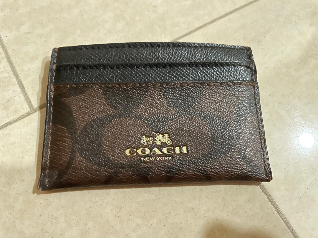 Coach card holder (2 sets), Women's Fashion, Bags & Wallets, Wallets