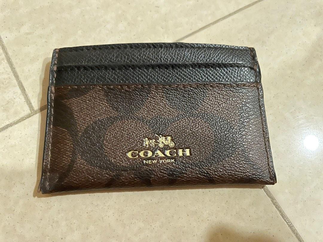 Coach card holder (2 sets), Women's Fashion, Bags & Wallets, Wallets