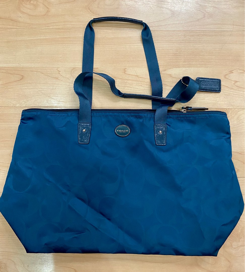 Coach Nylon Tote Bag, Women's Fashion, Bags & Wallets, Tote Bags on