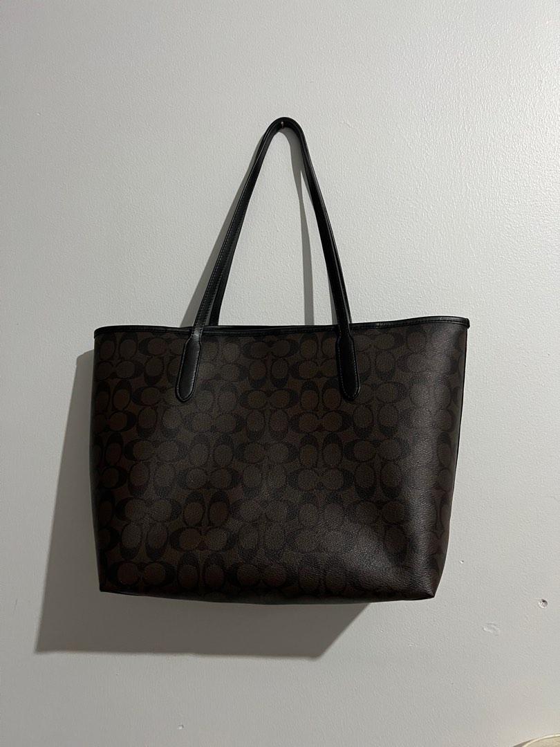 Coach tote bag signature sales