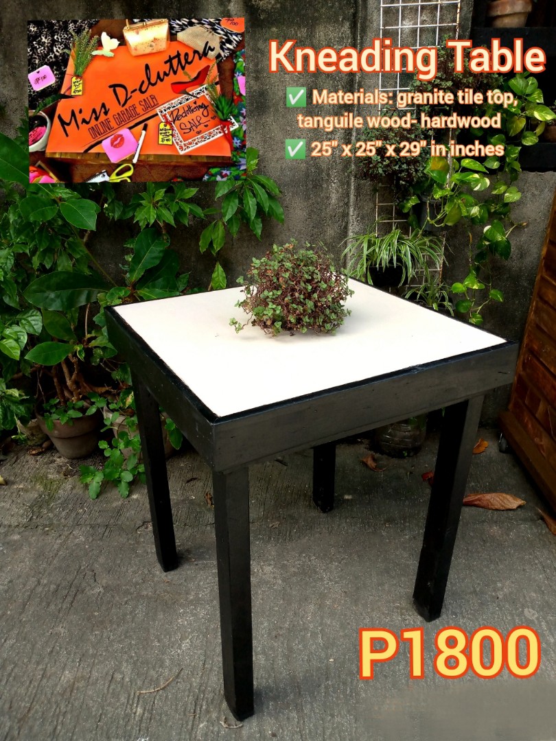 Coffee Table/Kneading Table, Furniture & Home Living, Furniture, Tables