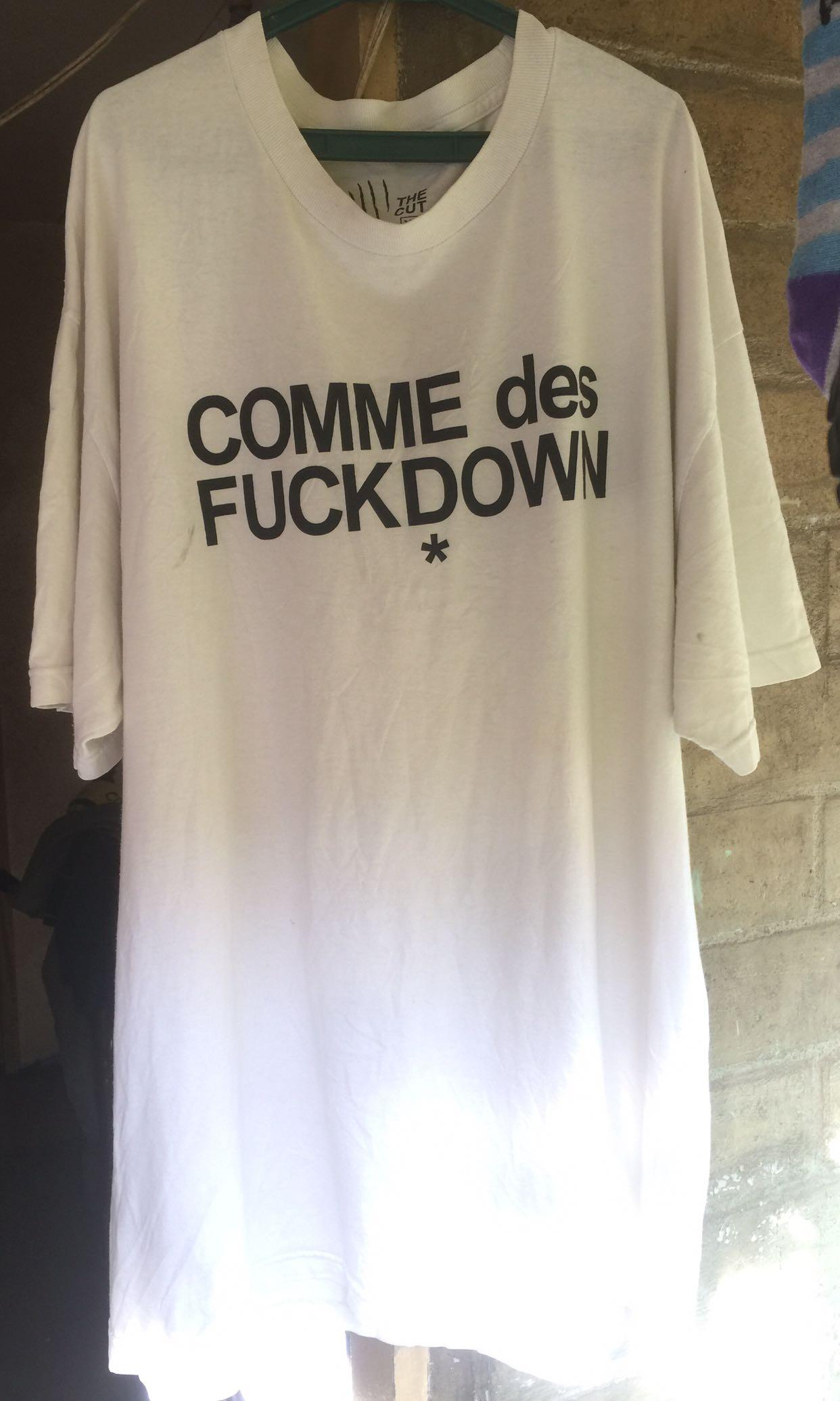 Comme des Fuckdown, Men's Fashion, Tops & Sets, Tshirts & Polo Shirts ...