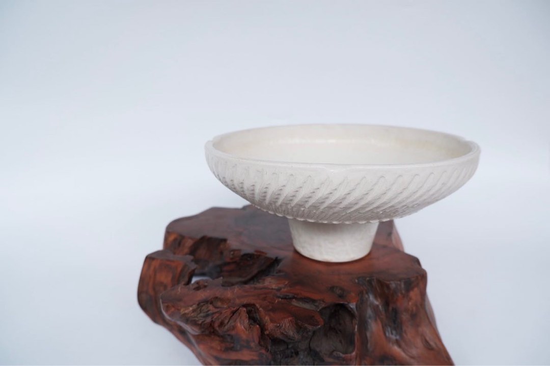 Compote Ikebana Vessel, Furniture & Home Living, Home Decor, Vases