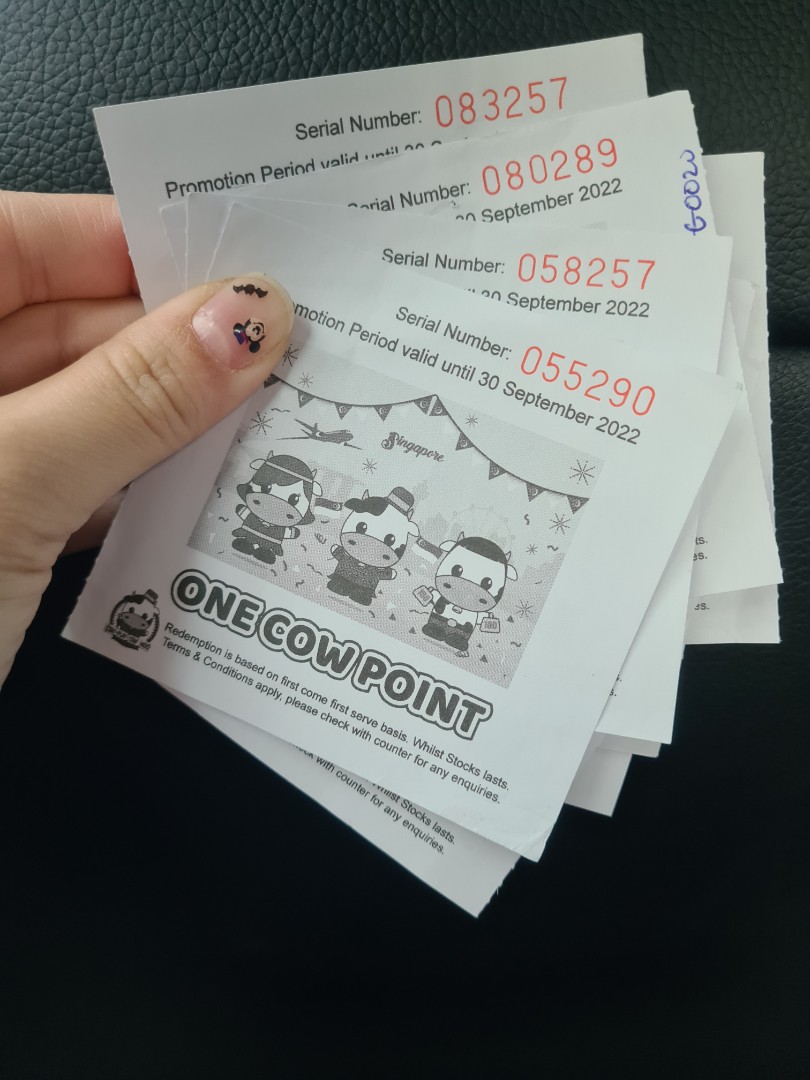 Cow Play Cow Moo CPCM Points, Tickets & Vouchers, Vouchers on Carousell