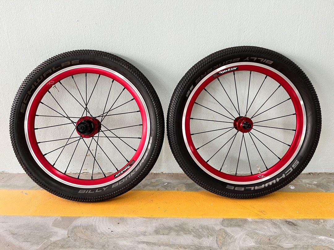 Custom Wheelset for Birdy, Sports Equipment, Bicycles & Parts, Bicycles ...