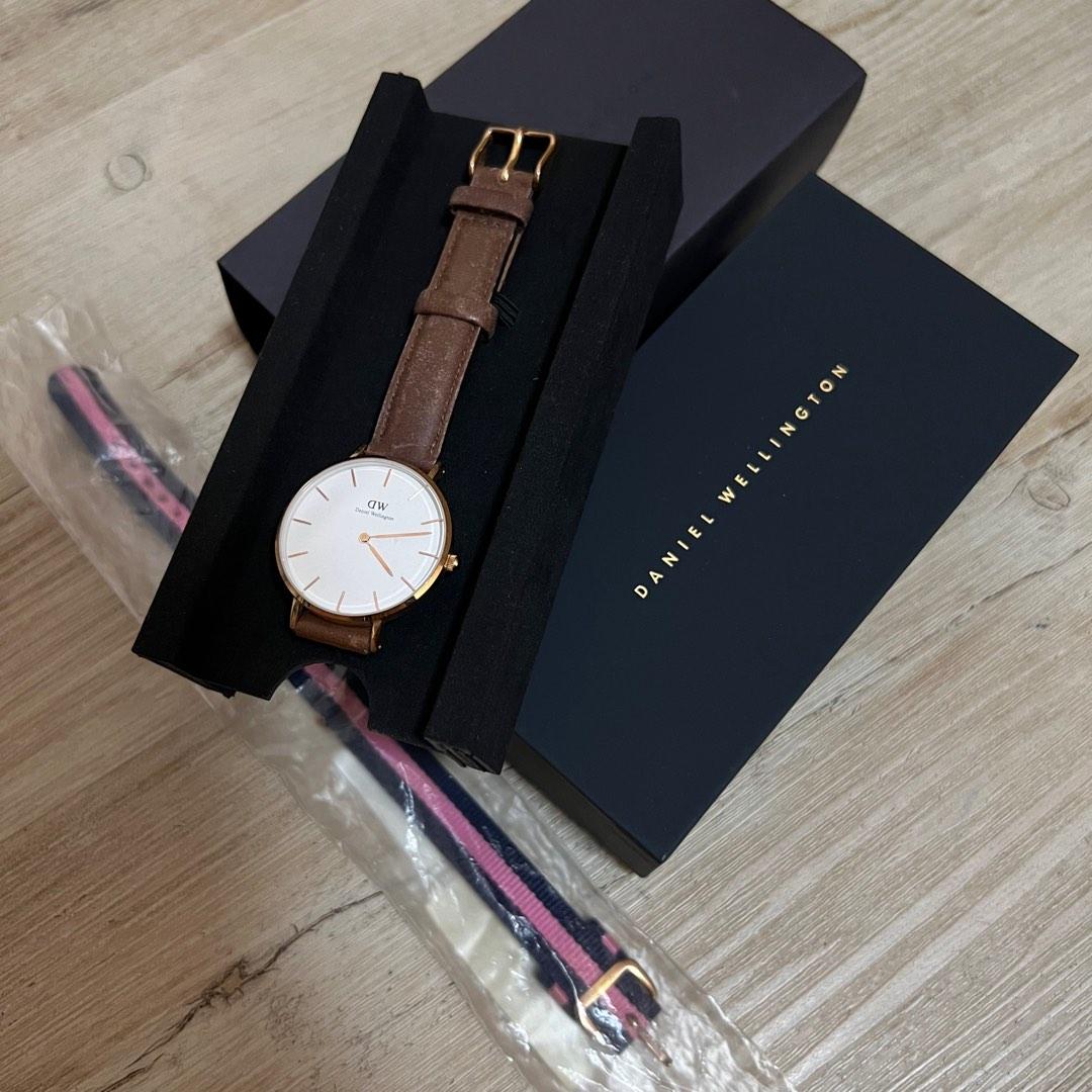 Daniel Wellington Women s Watch Leather Fabric Strap