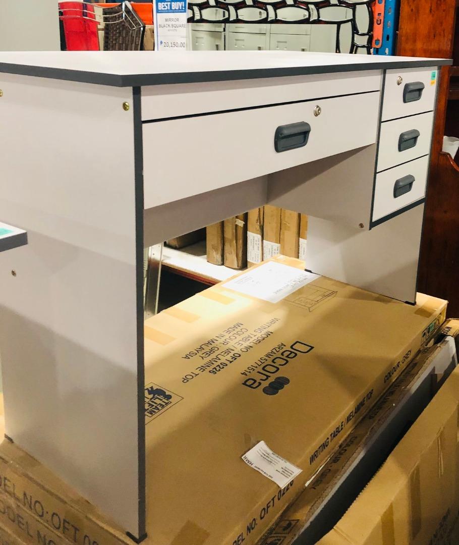 Decora OFT0226 Wooden Office Table with 4 Drawer 120X60X75CM