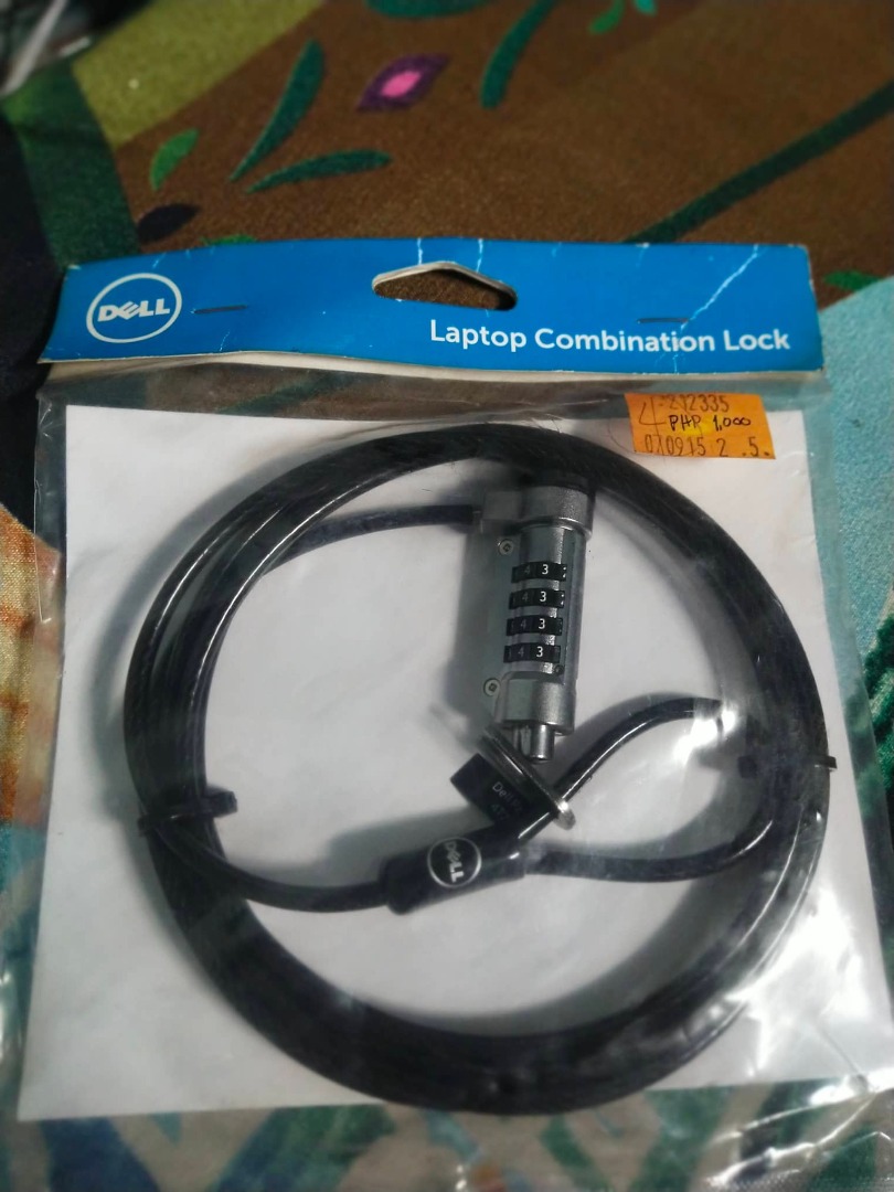 Dell Laptop Combination Lock, Computers & Tech, Parts & Accessories