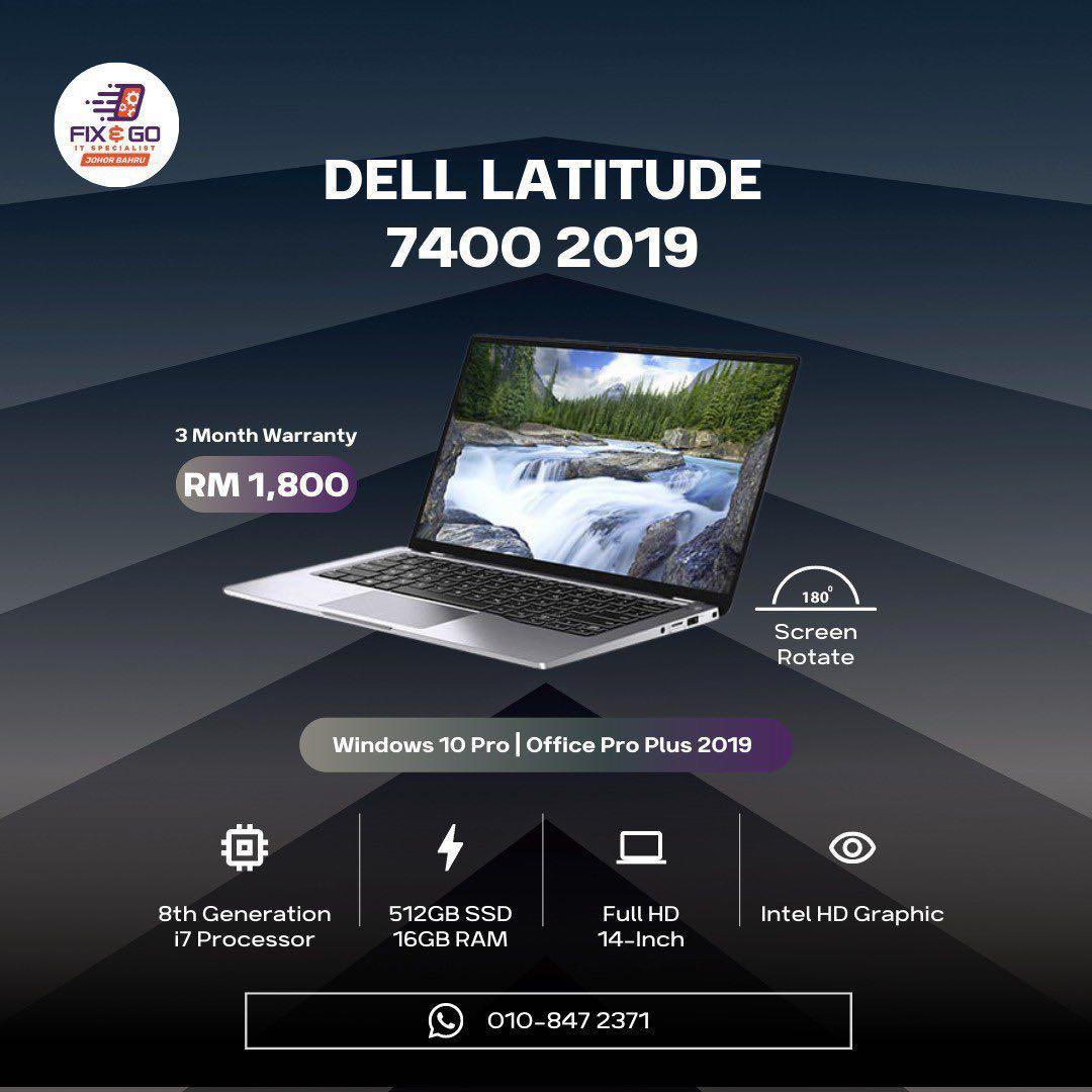 DELL LATITUDE 7400 2019, Computers & Tech, Laptops & Notebooks on Carousell
