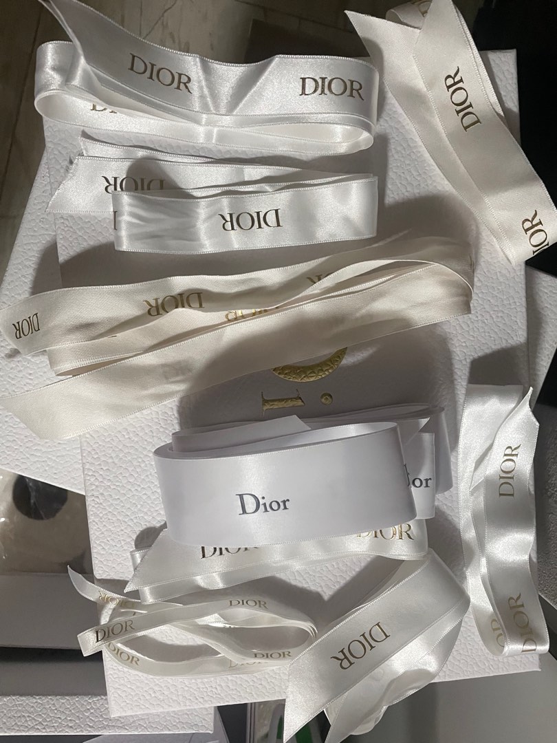 Authentic Dior ribbon, Luxury, Accessories on Carousell