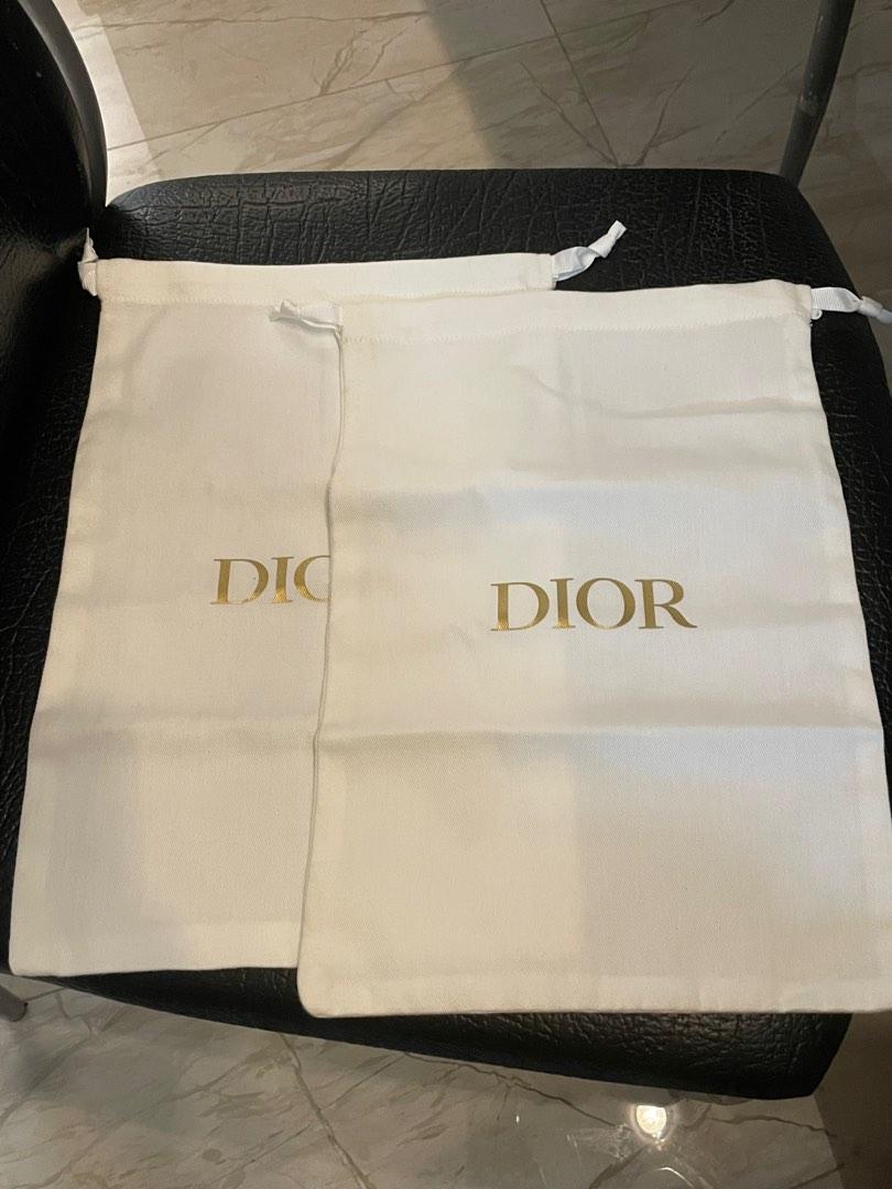 Dior Shoe Dustbag, Luxury, Accessories on Carousell