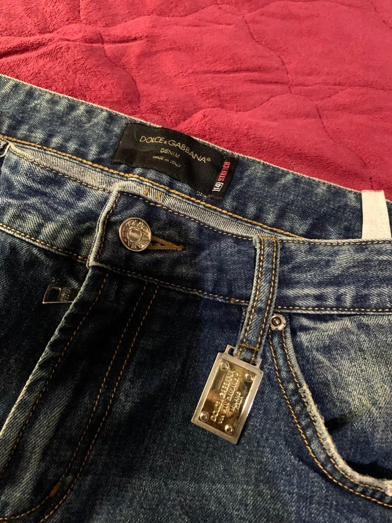 Ensemble Costume Jeans Dolce&Gabbana - Fabriqué En Italie, Taille 30 Pouces - Neuf Avec étiquettes