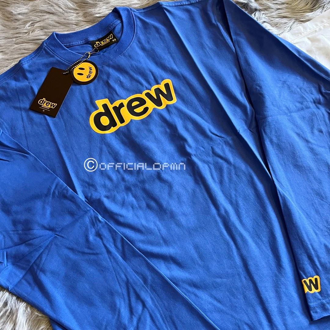 Drew House Secret Logo Long Sleeve Tee (Royal Blue 🦋)