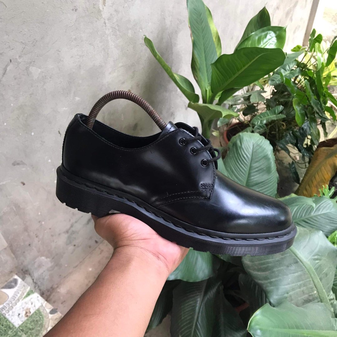 1461 mono black dr martens