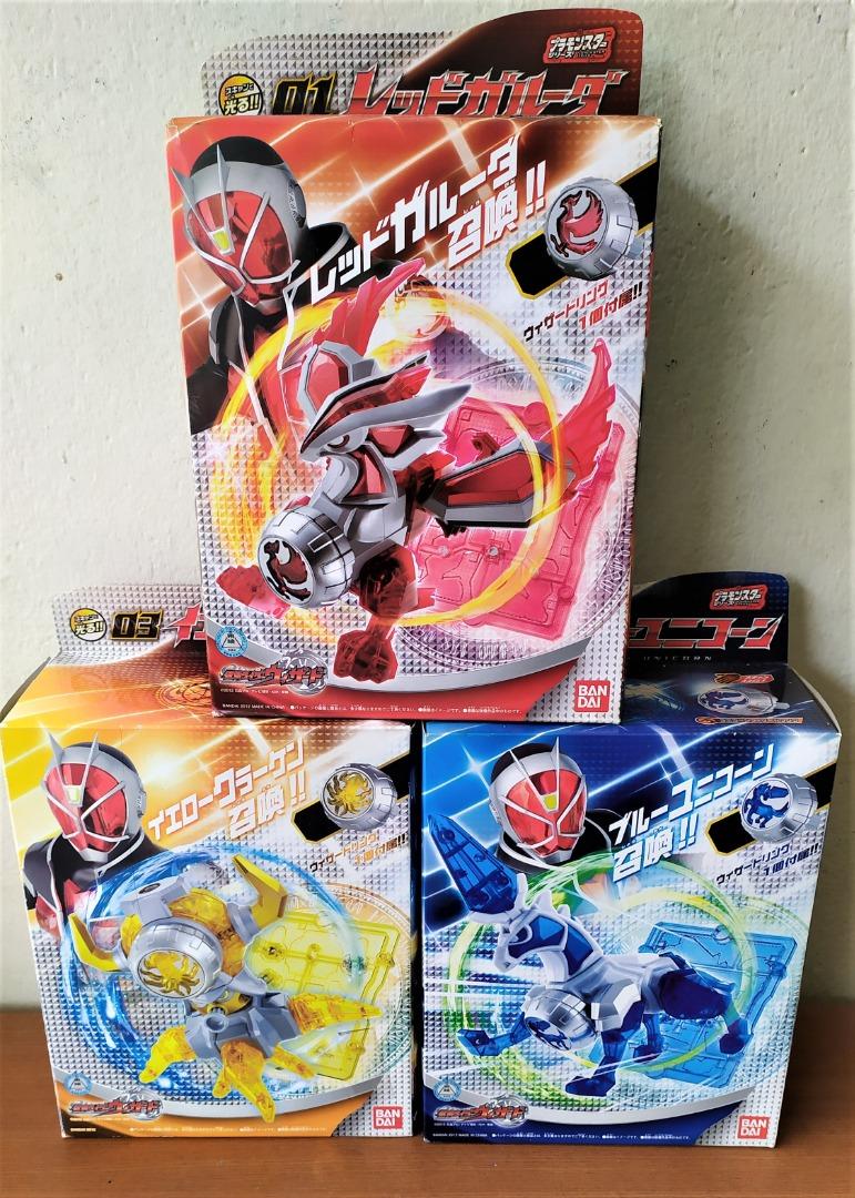 DX PLAMONSTER GARUDA UNICORN KRAKEN KAMEN RIDER WIZARD BANDAI, Hobbies ...