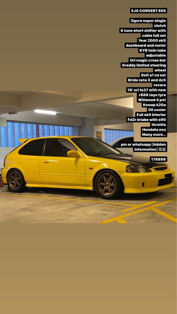 ek9, Auto Accessories on Carousell