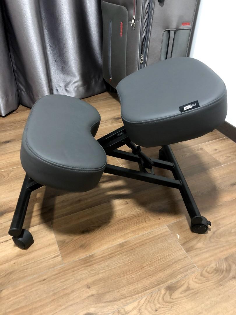 Ergonomic kneeling chair, Furniture & Home Living, Furniture, Chairs on