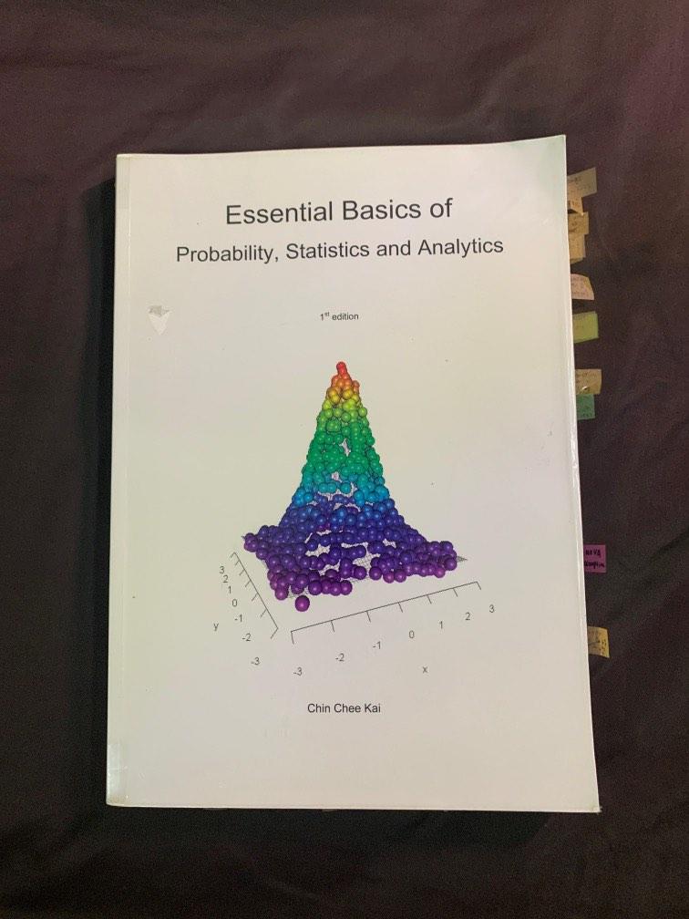 Essential Basics Of Probability Statistics And Analytics Hobbies Toys Books Magazines Essential Basics Of Probability Statistics And Analytics Hobbies Toys Books Magazines