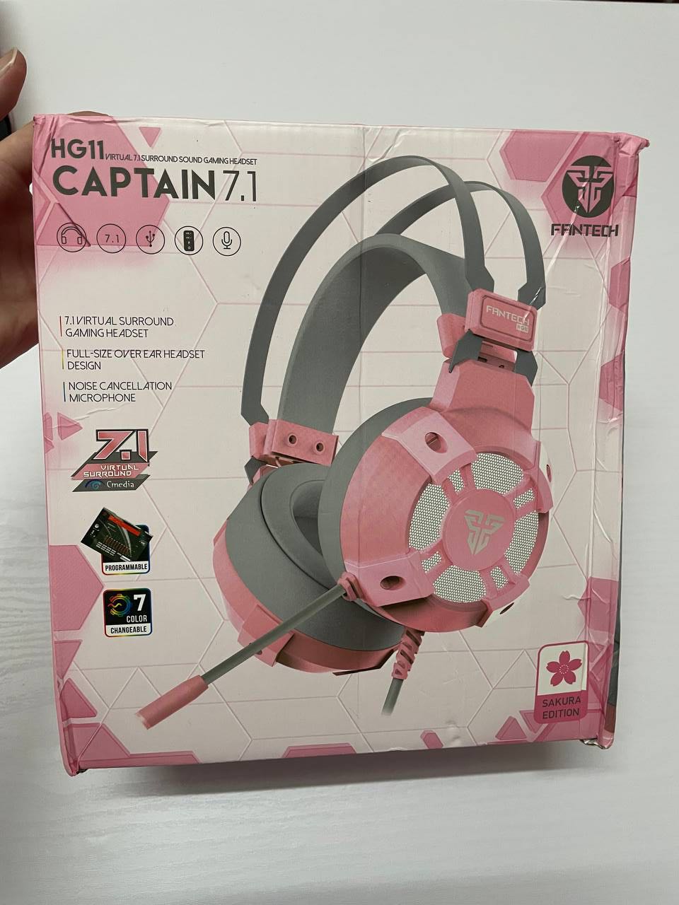 Fantech captain hg11 7.1 online gaming headset